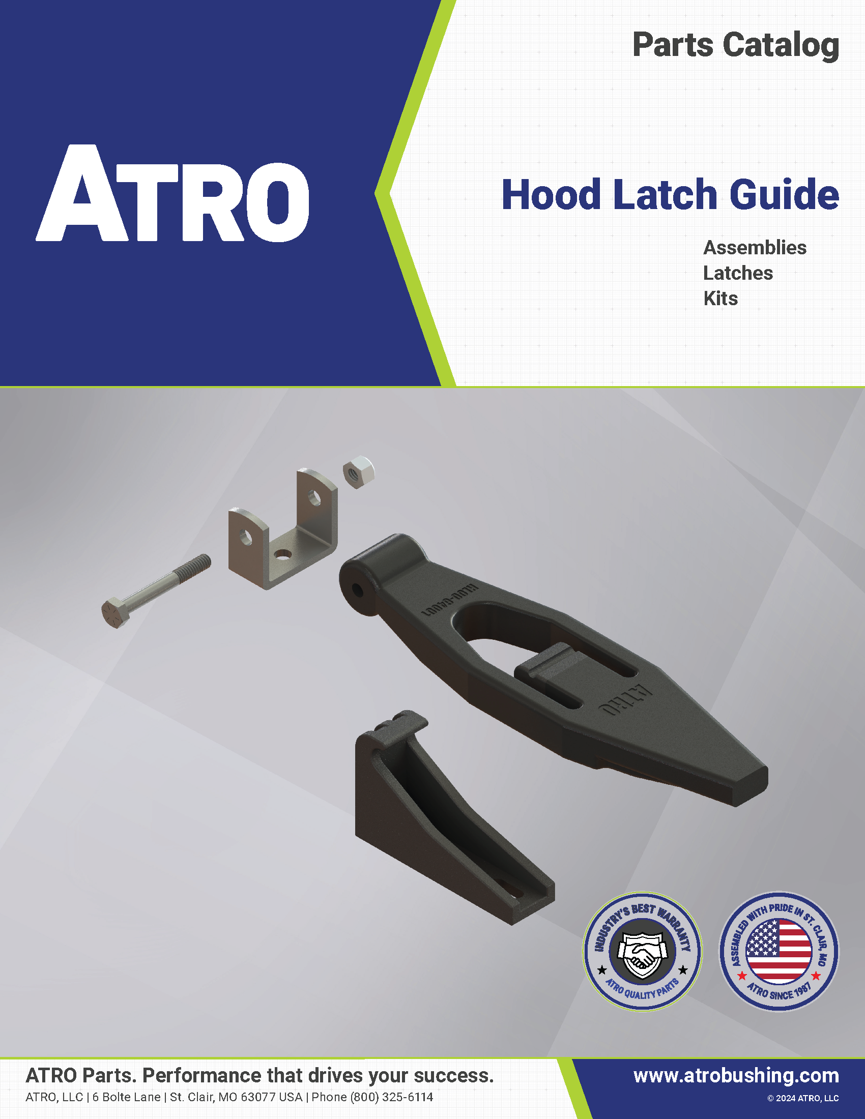 ATRO 2024 Hood Latch Parts Guide