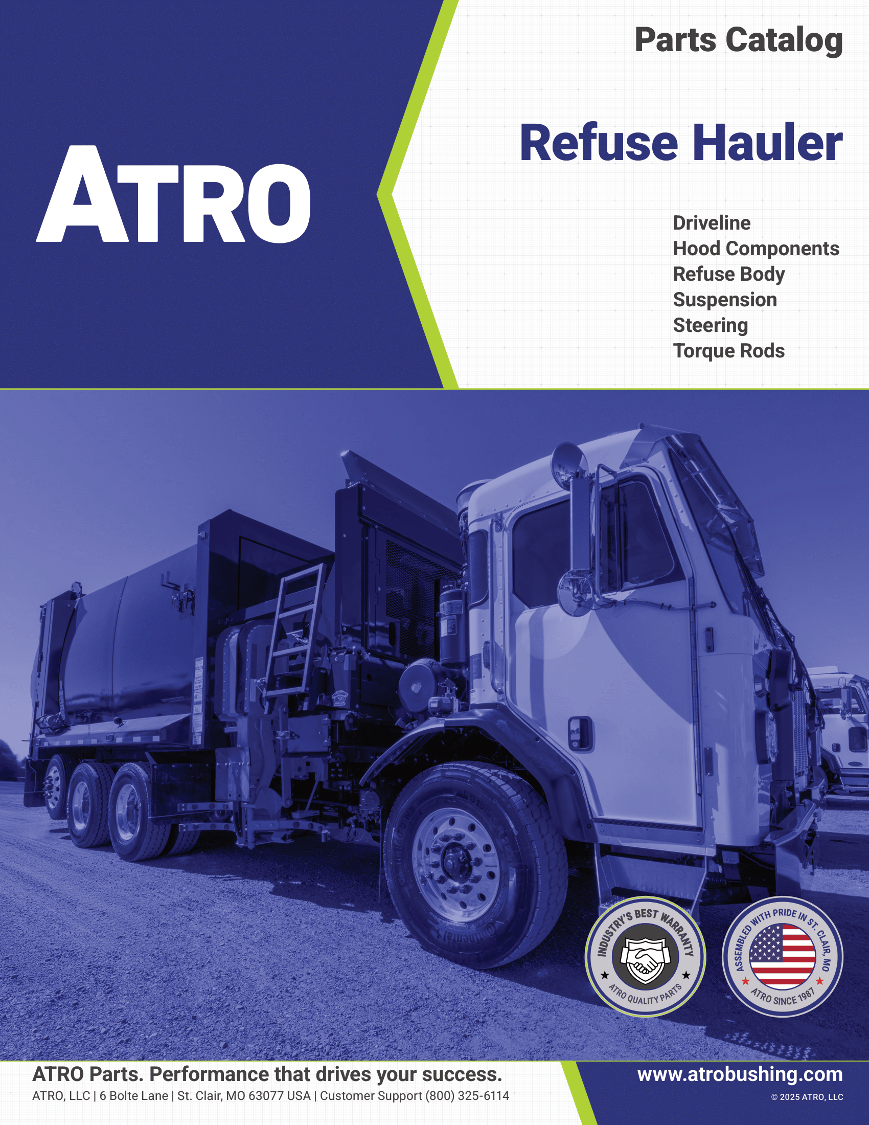 ATRO 2025 Refuse Hauler Parts Guide