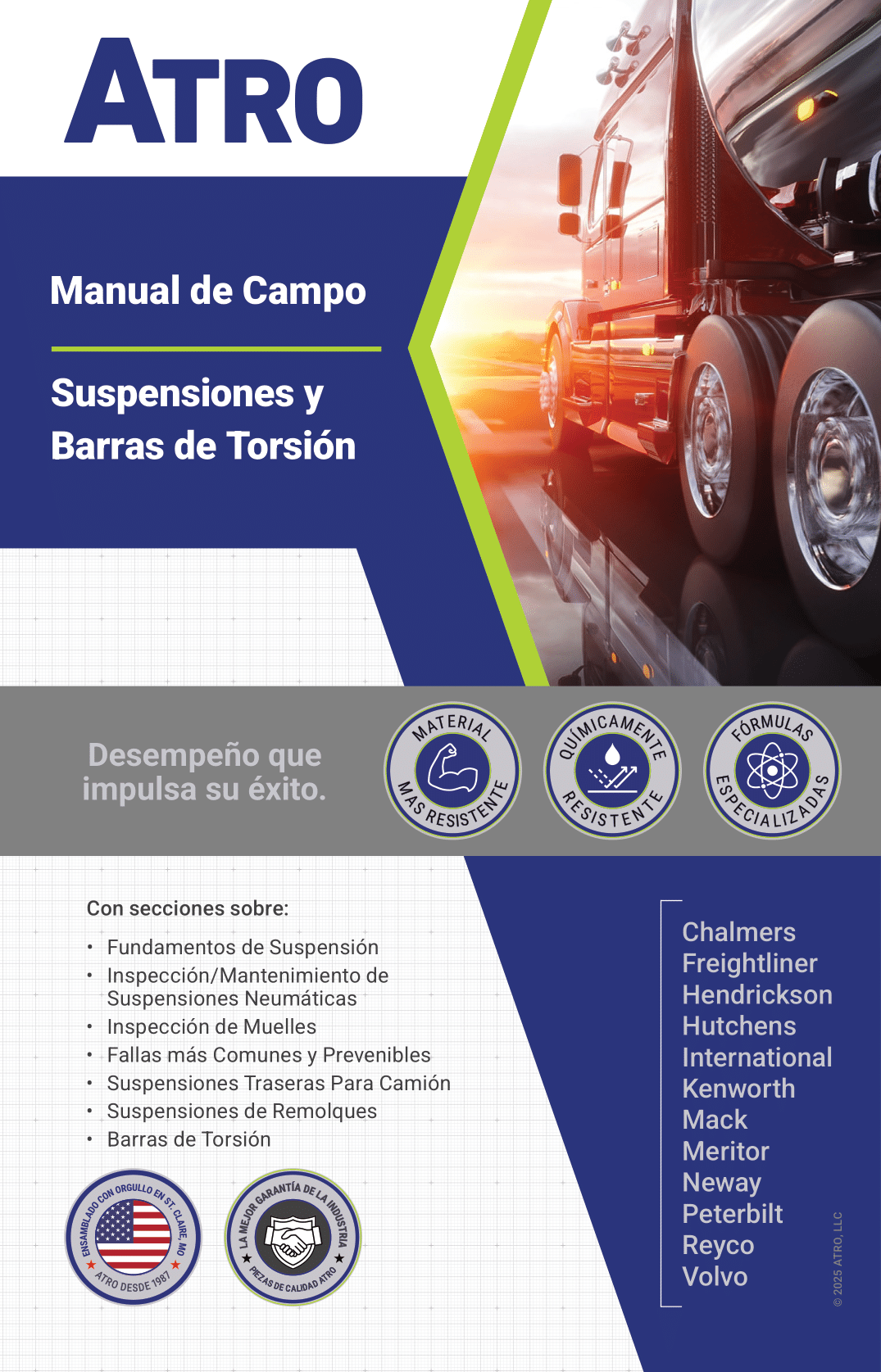 Manual de Servicio: Suspensoines y Remolques