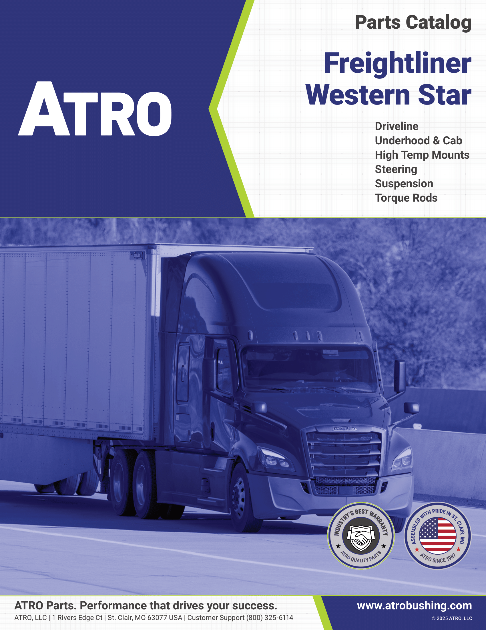 ATRO 2025 Freightliner Parts Guide