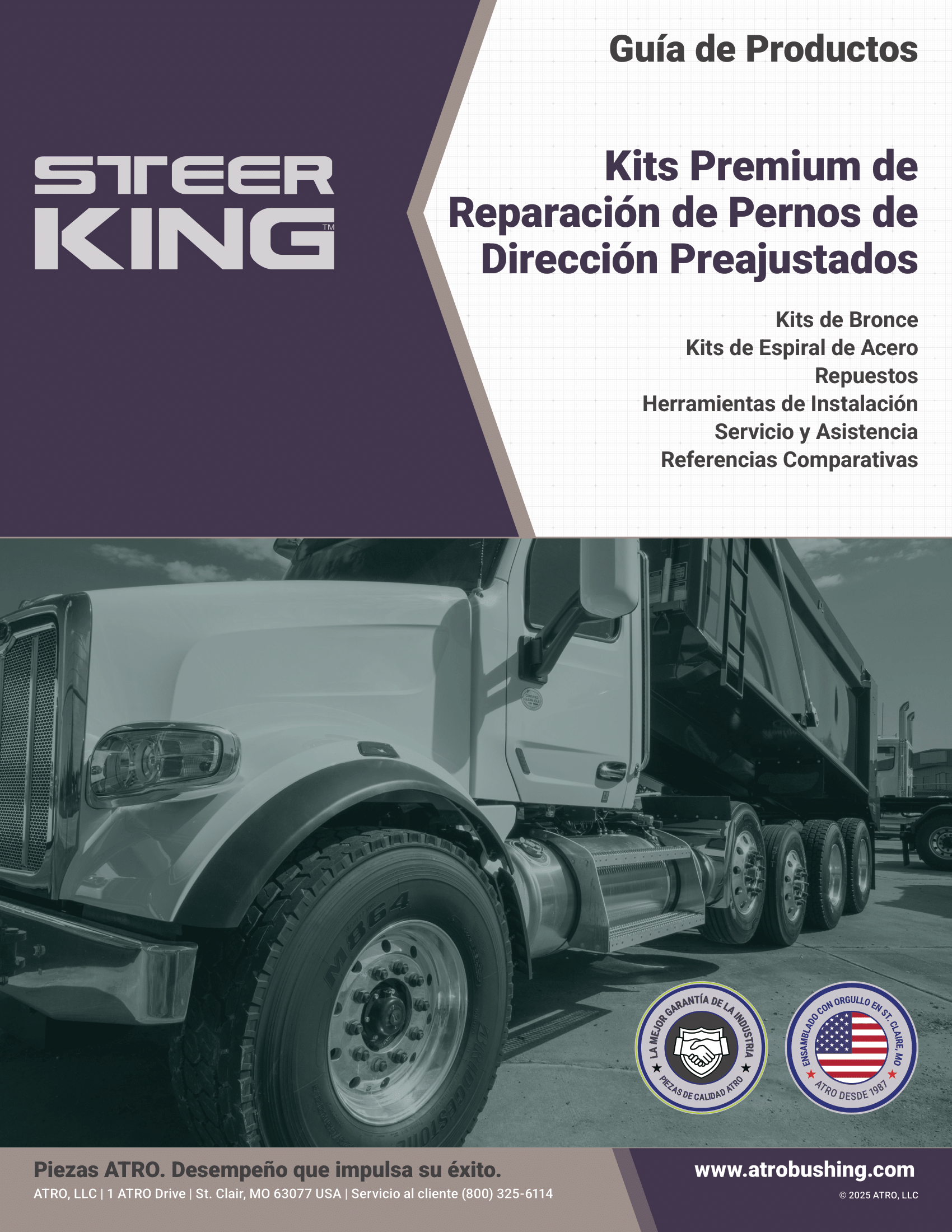 Kits Premium de Reparación de Pernos de Dirección Preajustados