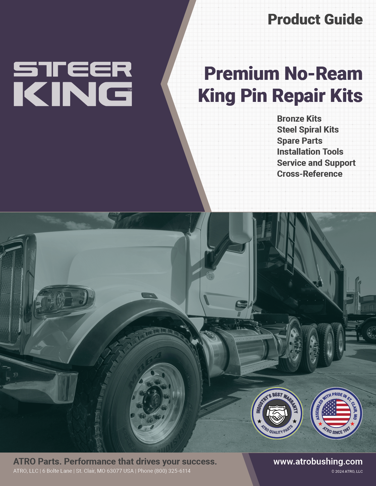 Steer King 4 page brochure to download.