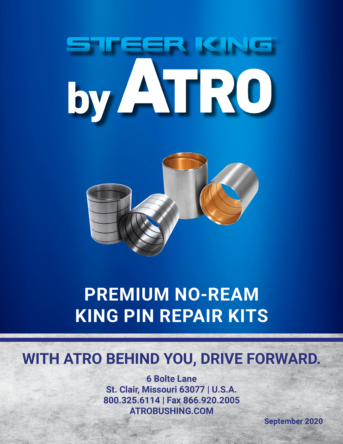 Steer King By ATRO | No-Ream King Pin Repair Kits | ATRO Engineered ...